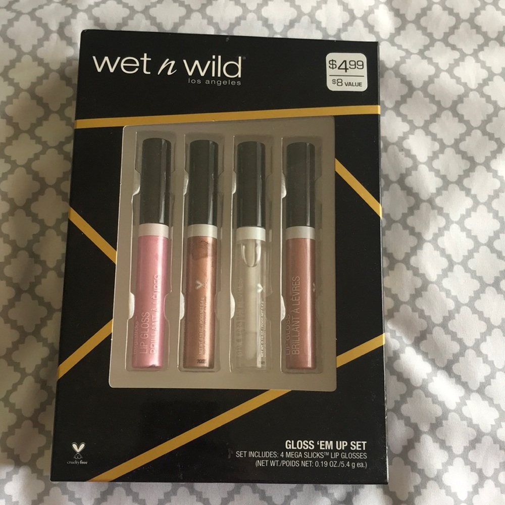 wet n wild lip gloss set
